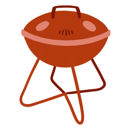 Grill barbacue food flat Transparent PNG