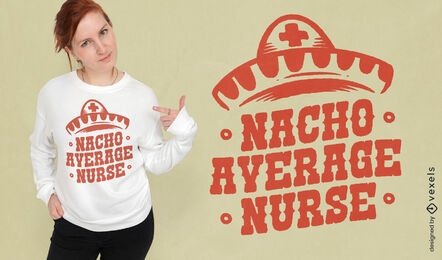 Cinco de Mayo-Krankenschwester-T-Shirt-Design