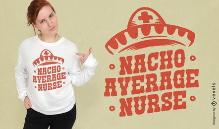 Cinco de mayo nurse t-shirt design