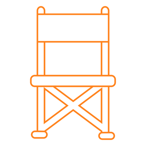 Director's chair icon PNG Design