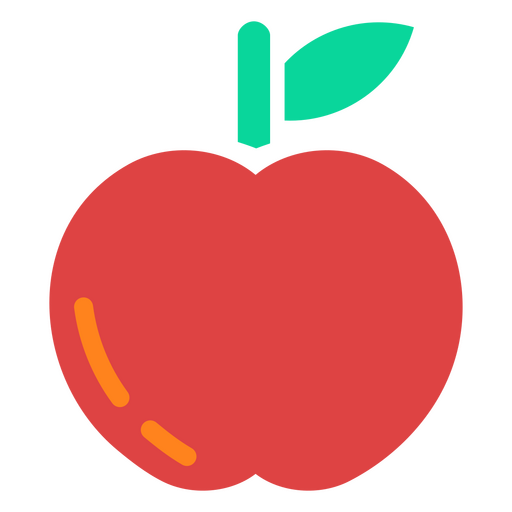 Apple minimalist icon PNG Design