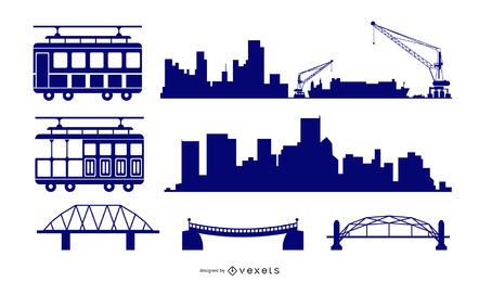 Gráficos vectoriales urbanos 11005