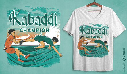 Kabaddi-Meister-T-Shirt-Design