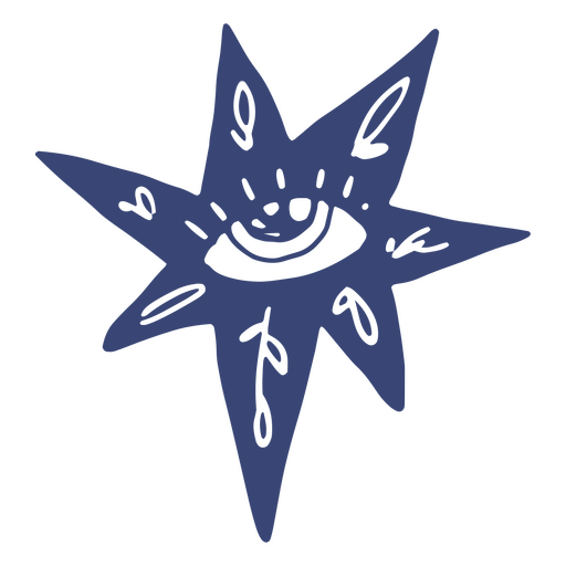 Witch eye doodle PNG Design