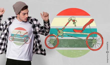 Recumbent Bike t-shirt design