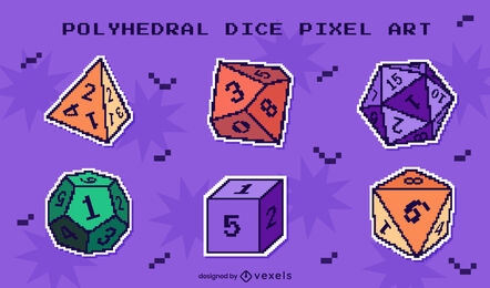 Role playing dices set