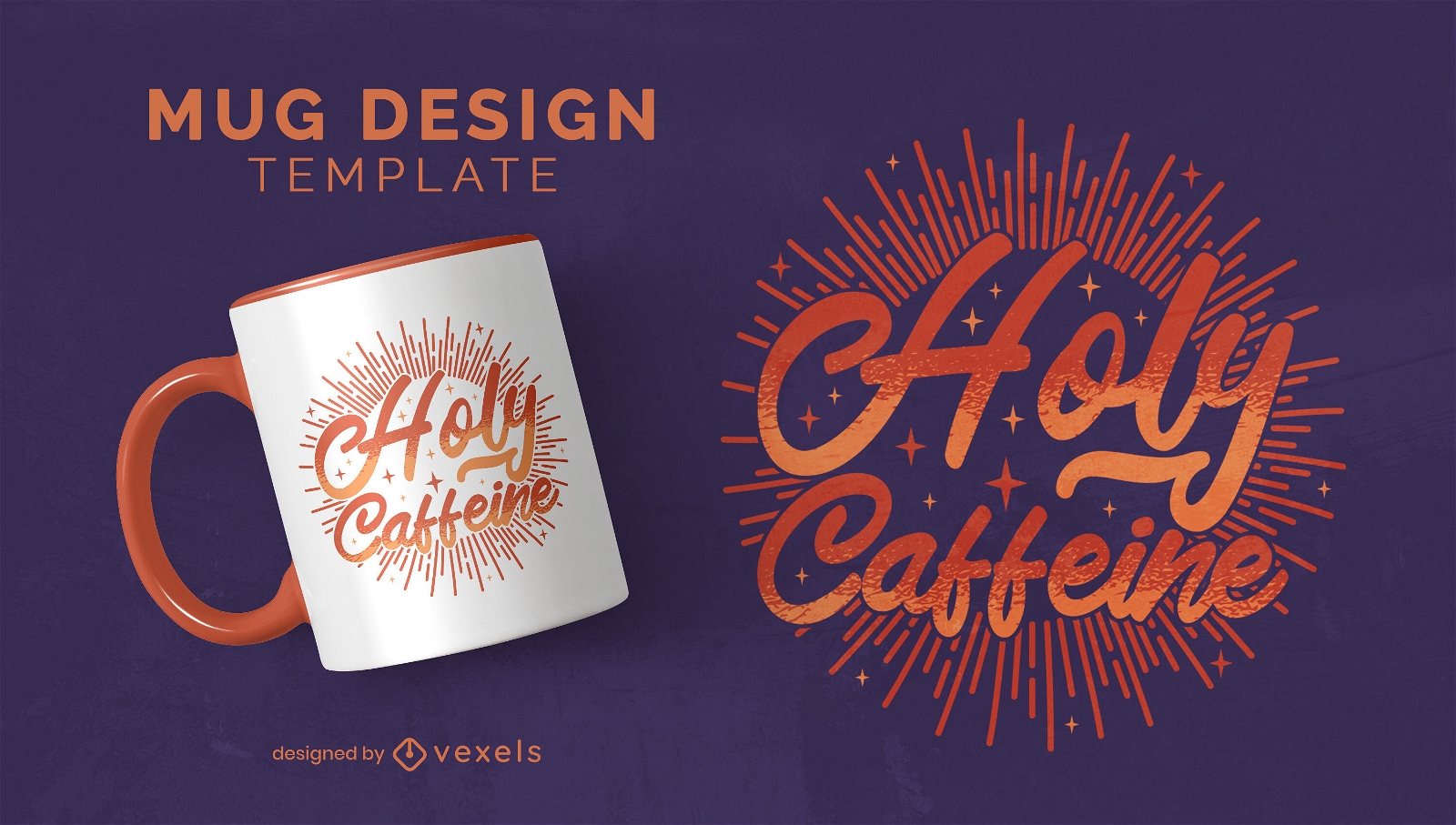 Holy caffeine mug design