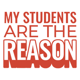 Studenten sind der Grund, der Schlaganfall zitiert PNG-Design