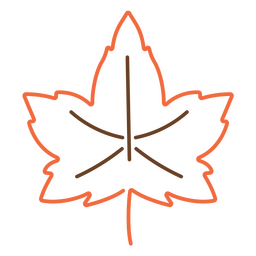 Schlaganfall Herbsturlaub PNG-Design