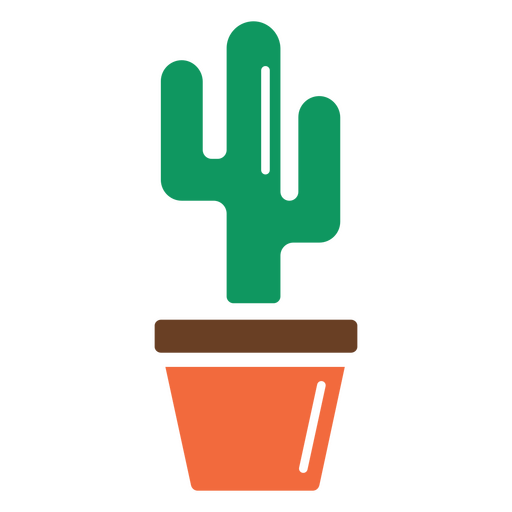 Zuhause Kaktus PNG-Design