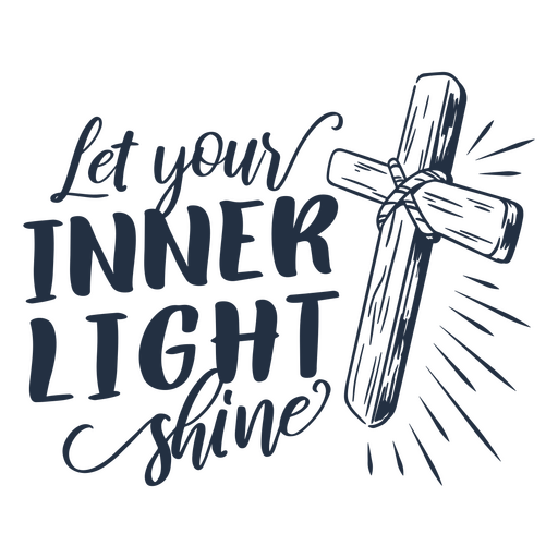 Inner light religion cross quote