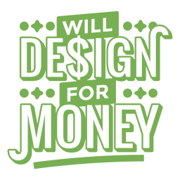 Design for money stroke quote