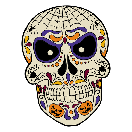 catrina de halloween Diseño PNG