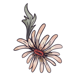 Yellow Daisy Flower PNG & SVG Design For T-Shirts