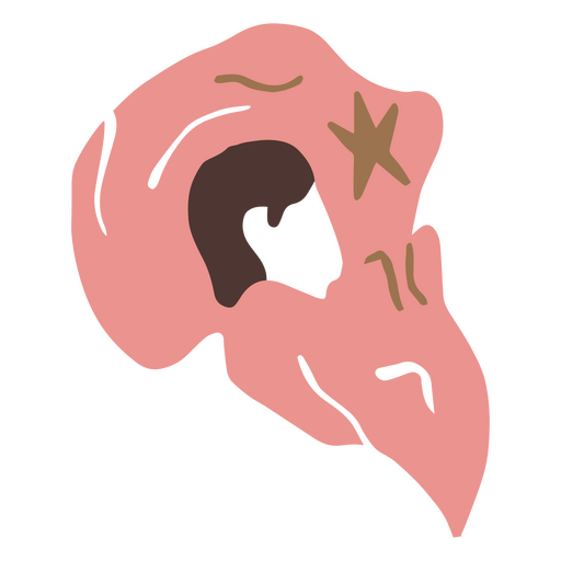 crânio de águia Desenho PNG