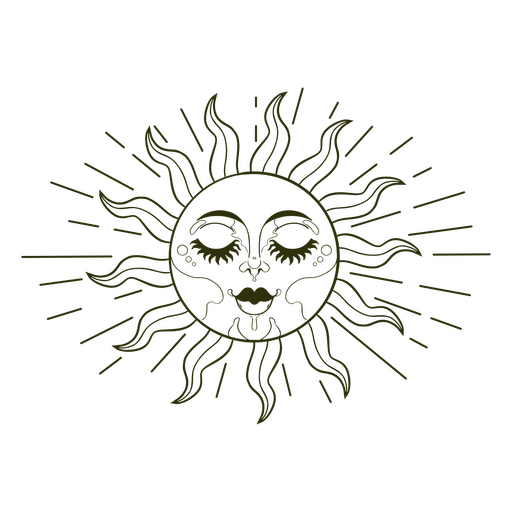 AVC cheio de sol bruxo Desenho PNG