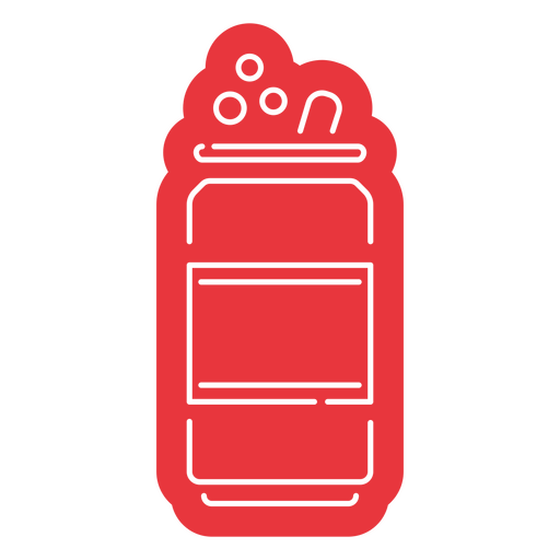 lata de refrigerante refrescante Desenho PNG