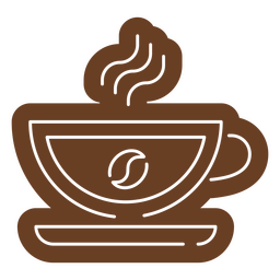 Zeichnung einer Kaffeetasse PNG-Design