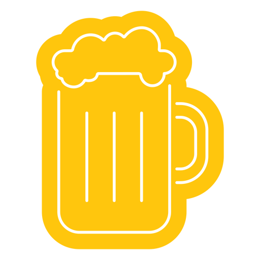 copo de cerveja grande Desenho PNG