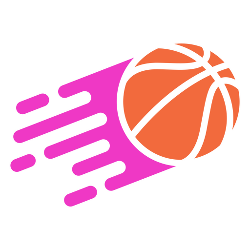 Torschuss beim Basketball PNG-Design