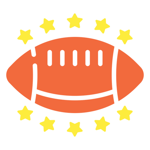 símbolo do futebol americano Desenho PNG