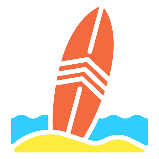 Mesa de prancha de surf Desenho PNG