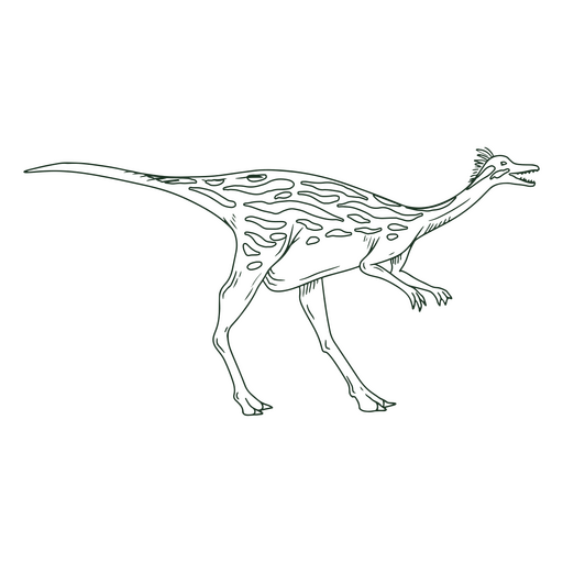 Linhenykus-Dinosaurier PNG-Design
