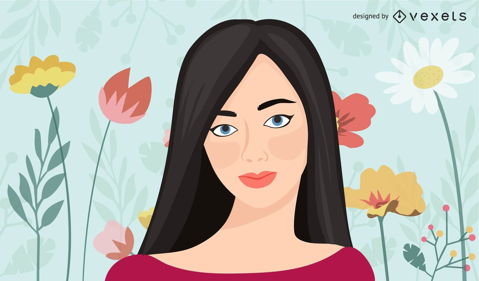 Girl girl Vectors & Illustrations for Free Download