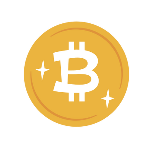 Bitcoin-Zeichnung PNG-Design
