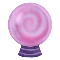Magic Crystal Ball PNG & SVG Design For T-Shirts