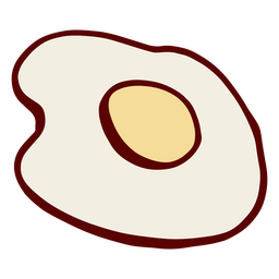 desayuno de huevos fritos Diseño PNG Transparent PNG