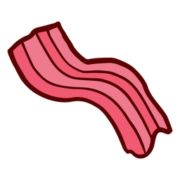 Streifen Speck PNG-Design