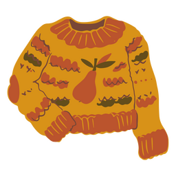 Pullover Herbstwetter PNG-Design