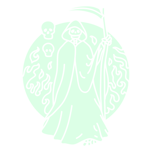 Grim reaper no submundo Desenho PNG