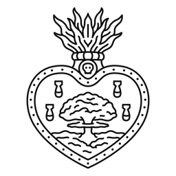Explosão apocalíptica Desenho PNG
