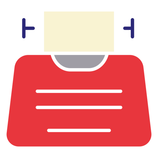 Klassische Schreibmaschine PNG-Design