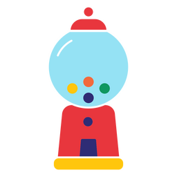 Icono de la máquina de chicle Diseño PNG