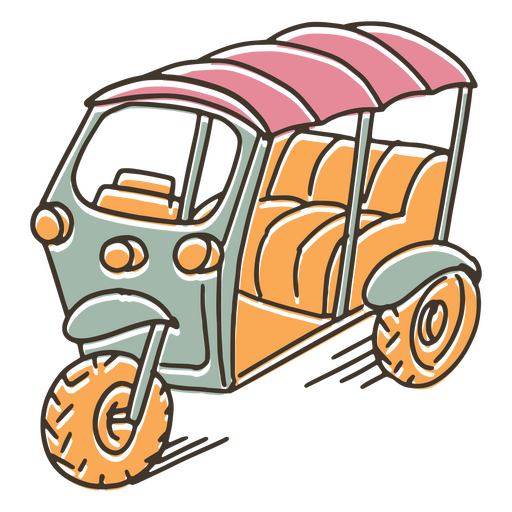 Classic carriage PNG Design