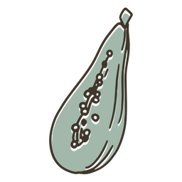 Heißer grüner Jalapeno PNG-Design