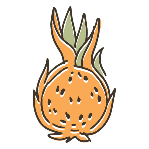 Sweet pineapple PNG Design