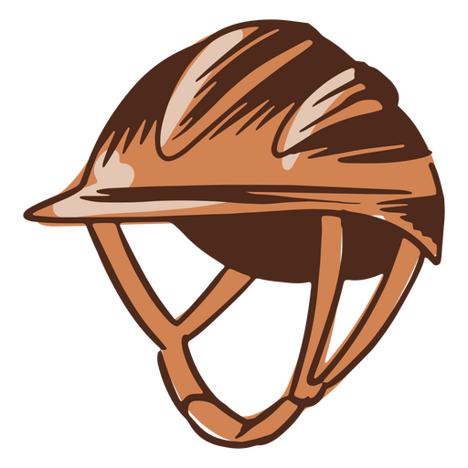 Capacete de equitação Desenho PNG