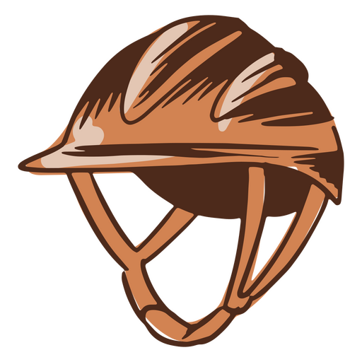 Horseback riding helmet PNG Design