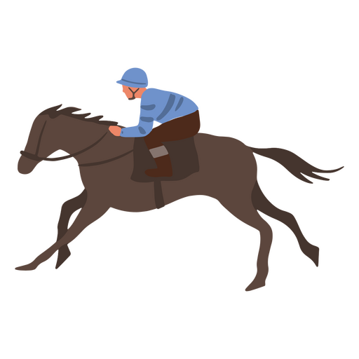 Cavalo de corrida PNG transparente - StickPNG