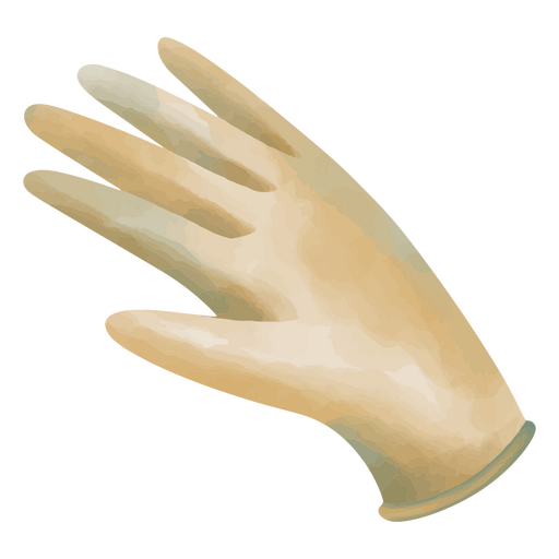 Medizinischer Handschuh zum Schutz der Hände PNG-Design