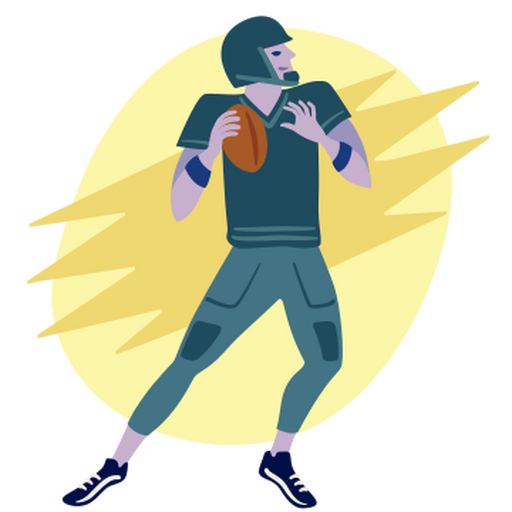 Football Player PNG, Vector, PSD, and Clipart With Transparent