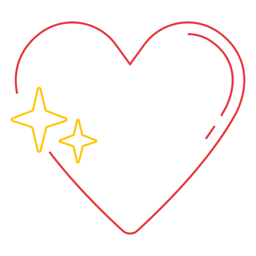 Heart & love design PNG Design