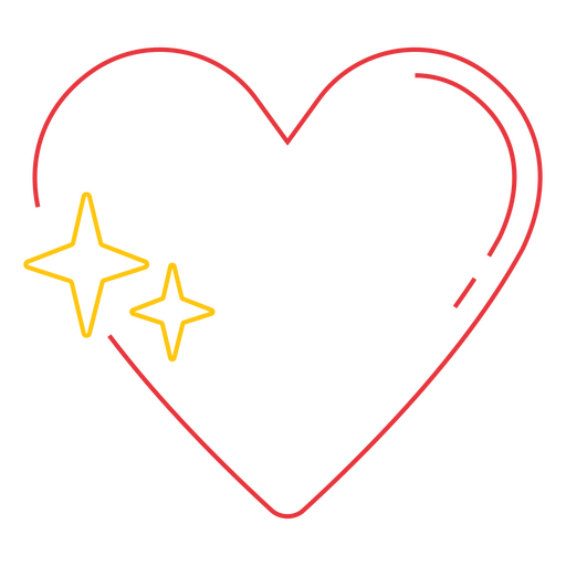 Projeto de coração e amor Desenho PNG