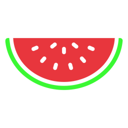 Saftige Wassermelone PNG-Design
