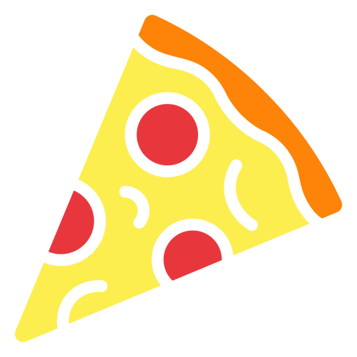 Leckeres Pizzast?ck PNG-Design