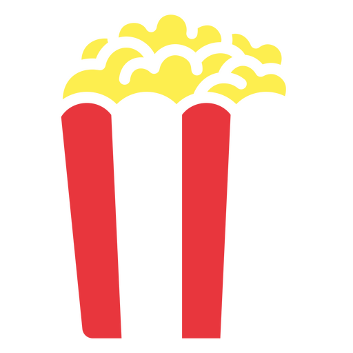 Popcorn große Kiste PNG-Design